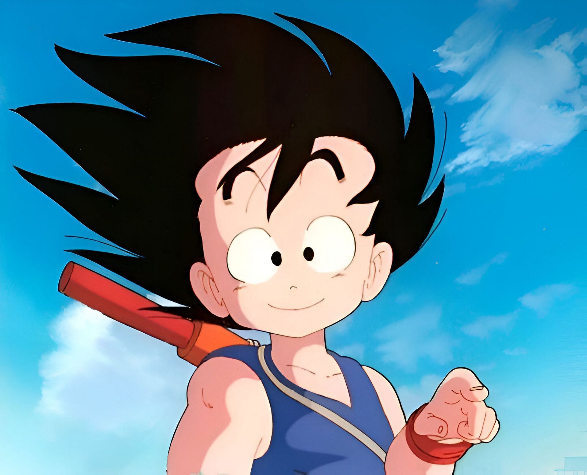 Son Goku as seen in the Dragon Ball anime (Image via Toei Animation)