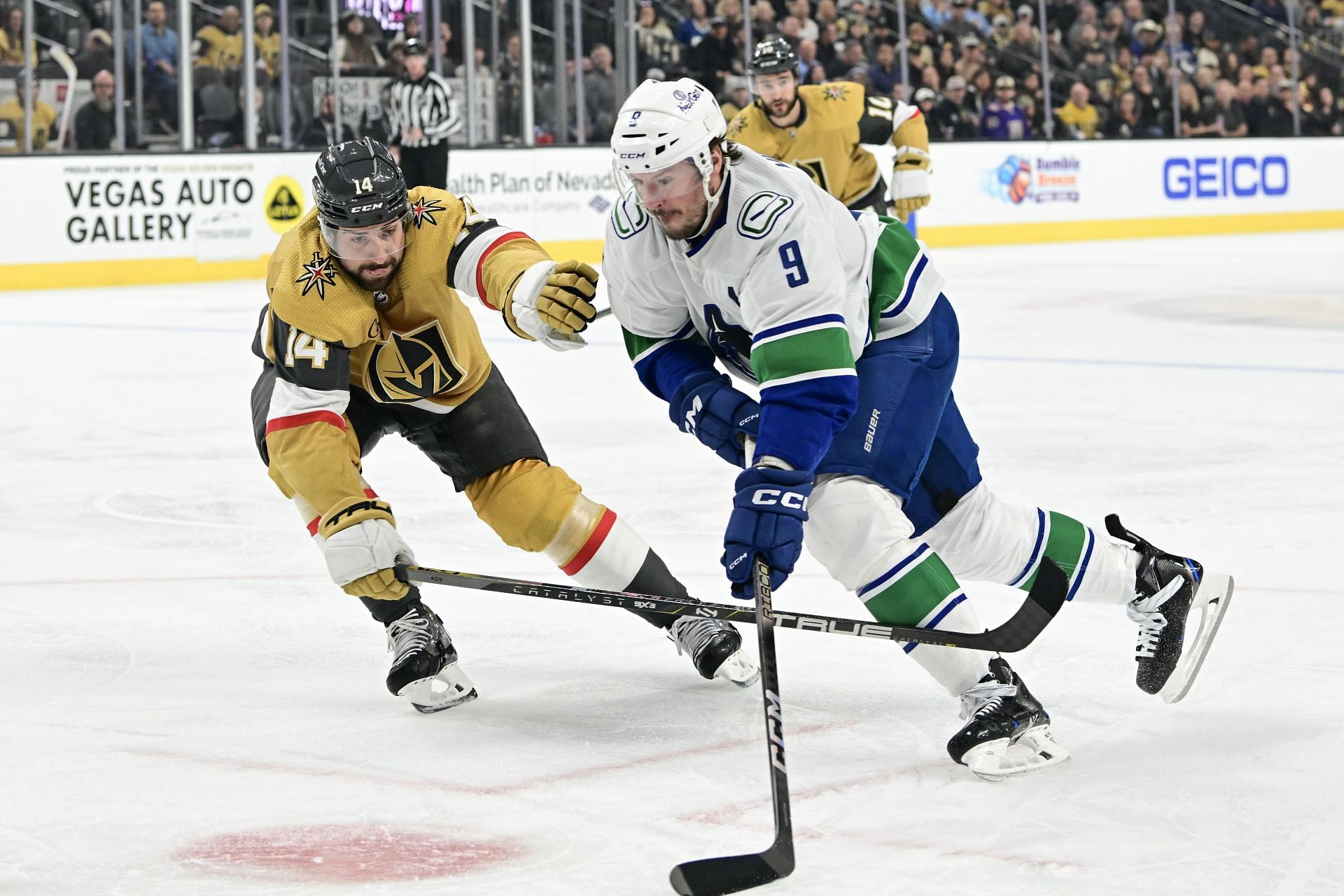 Vancouver Canucks v Vegas Golden Knights