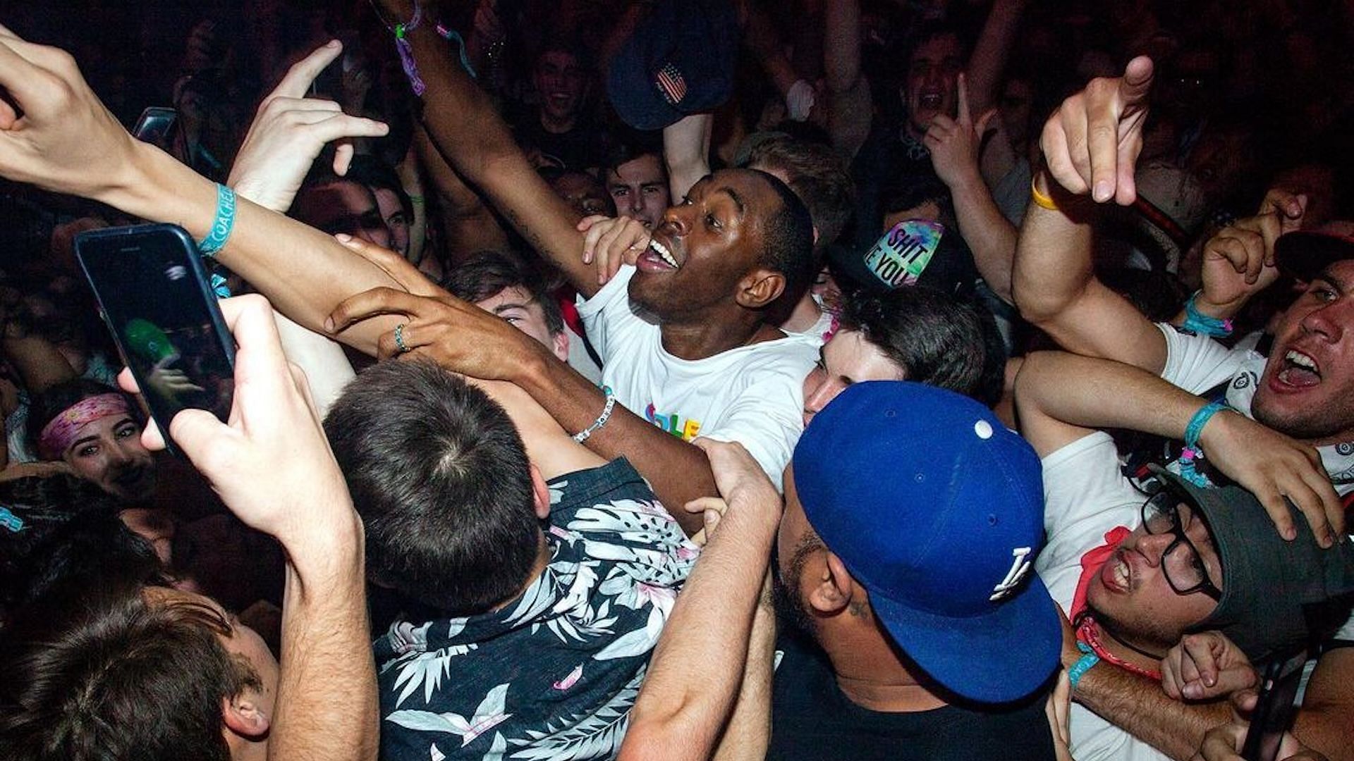 Tyler the Creator performing at Coachella (Image via Instagram/@coachella)