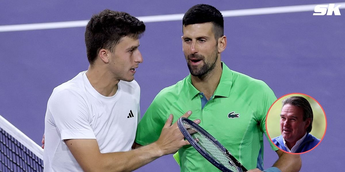 Djokovic and Nardi. Indian Wells Open 