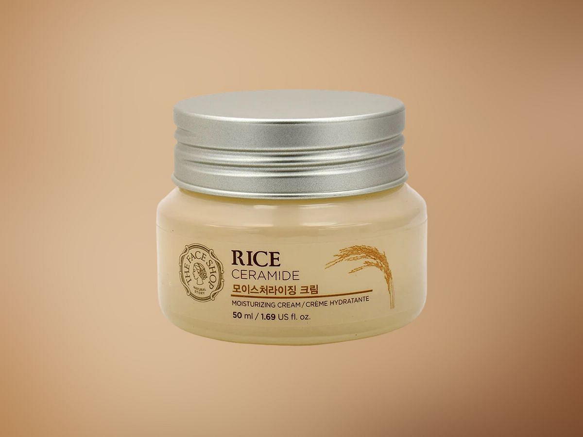 Rice Ceramide Moisturizing Cream (Image via The Face Shop)