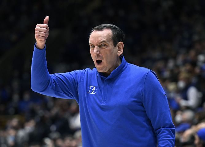 Legendary Duke coach Mike Krzyzewski drops his verdict on recent court-storming incident involving Kyle Filipowski: "I think you ban it"