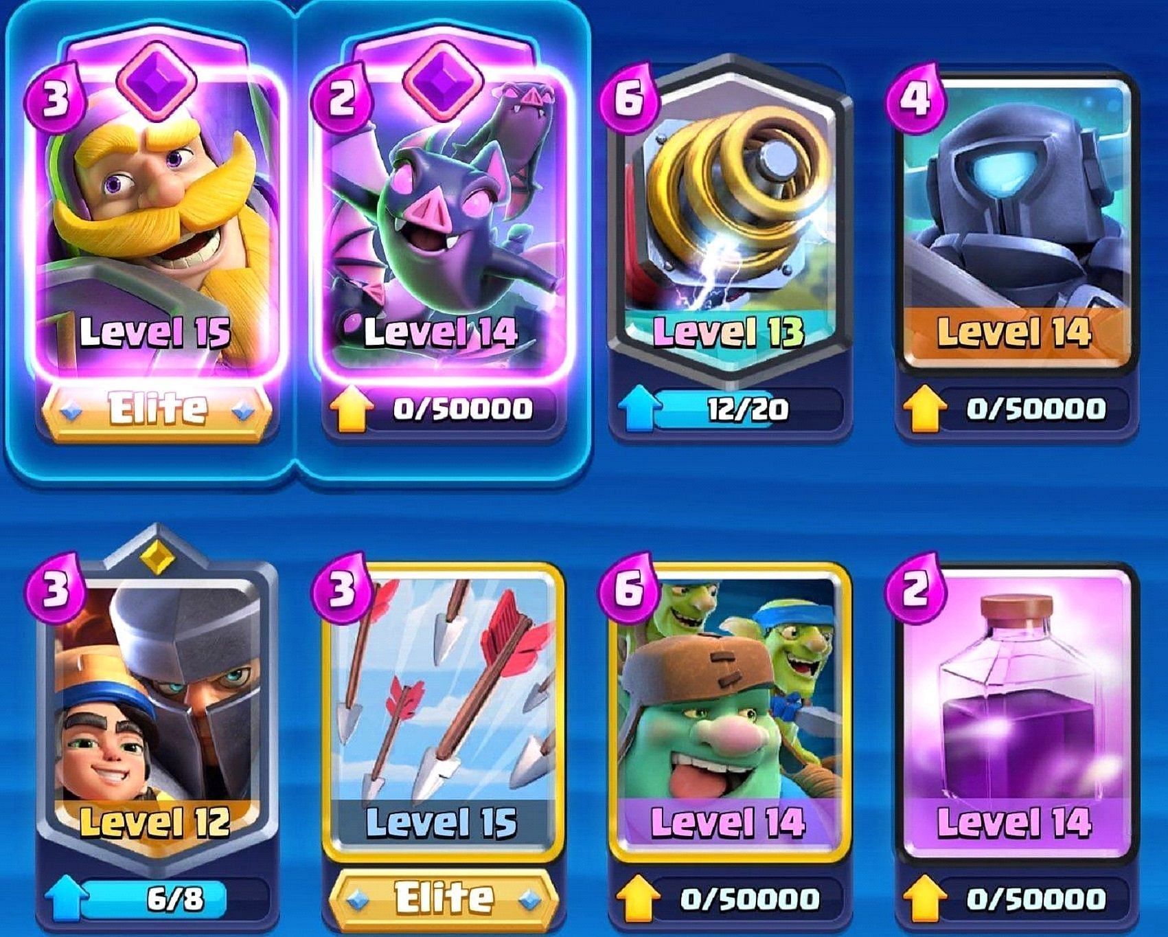 Knight-Sparky deck (Image via Supercell)