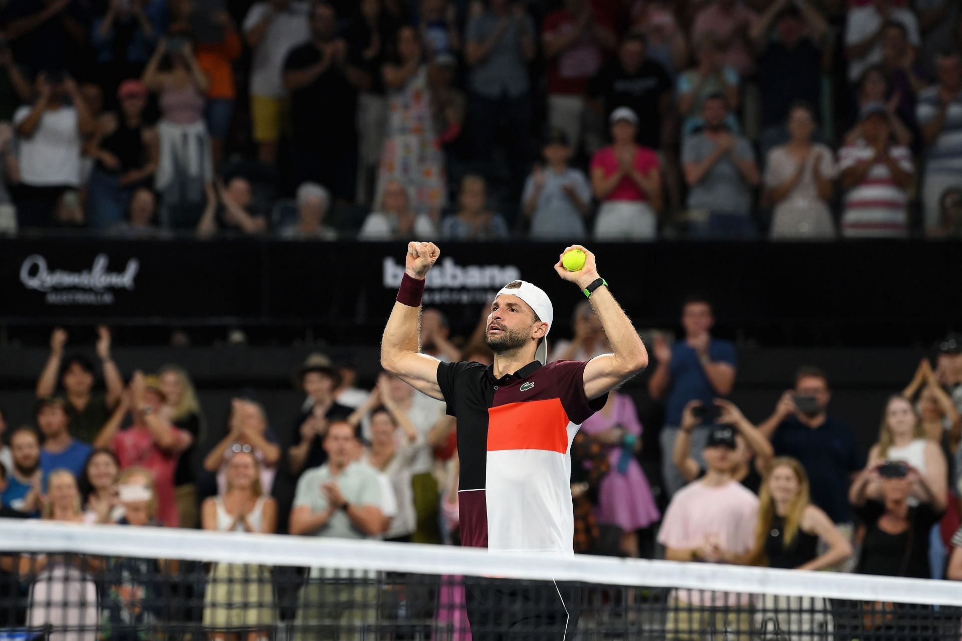 Grigor Dimitrov won the 2024 Brisbane International.