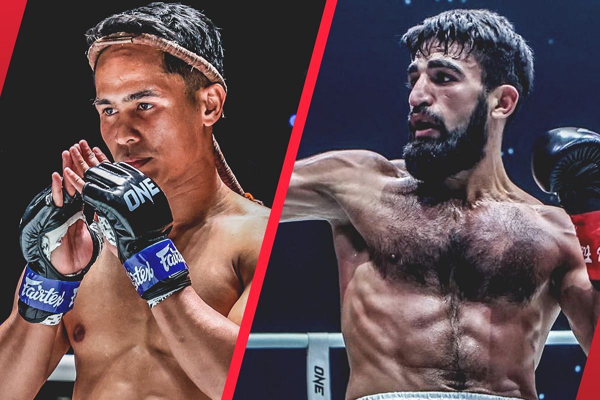Superbon (L) praises Marat Grigorian (R) ahead of their rematch on the global stage. -- Photo by ONE Championship