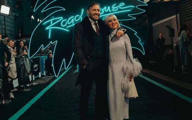 Conor McGregor attends the 'Road House' London premiere with family, admits not telling mom about his nude scene