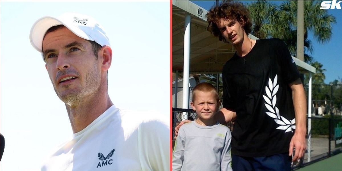 Sebastian Korda shared an old picture with Andy Murray