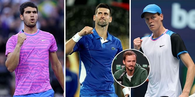 "Been in finals and lost against Jannik Sinner, Novak Djokovic, Carlos Alcaraz; I want to be better than them" - Daniil Medvedev on his title drought