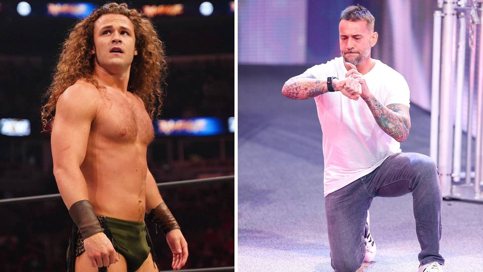 Jack Perry and CM Punk