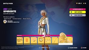 "She looks more like a tennis player than a Greek God now": Fortnite community upset with Aphrodite Skin design