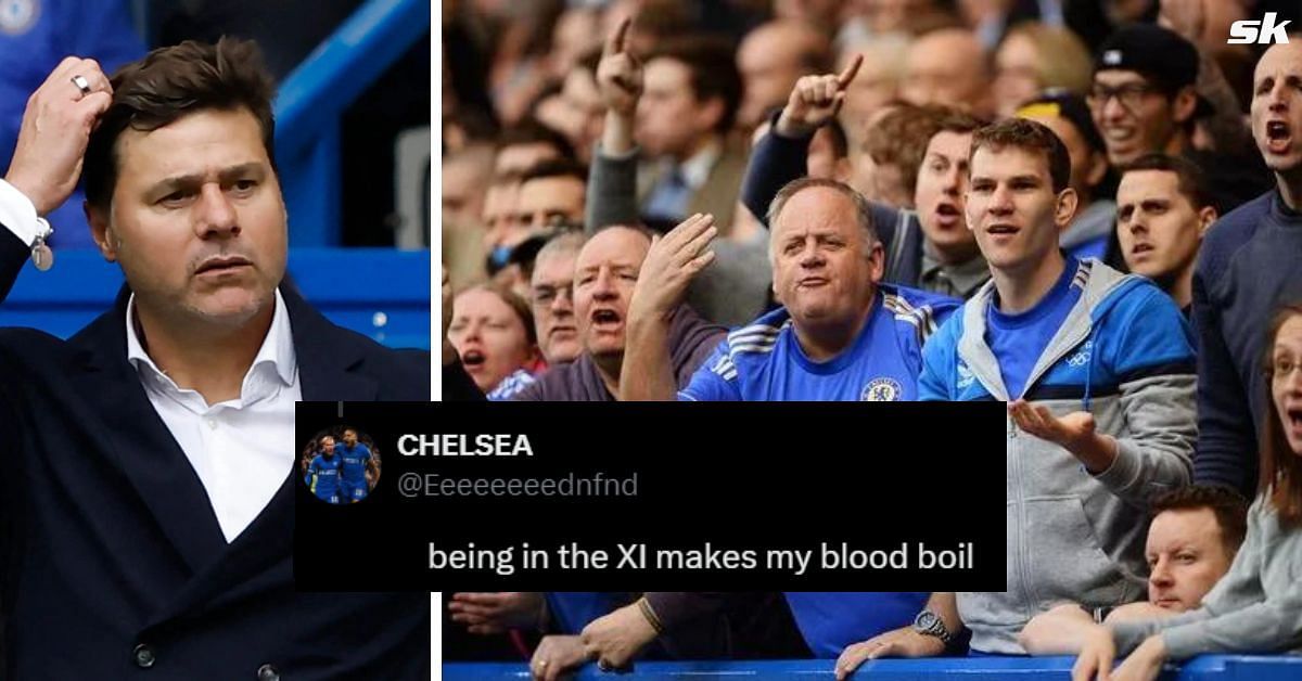 Chelsea fans bemoaned Mauricio Pochettino
