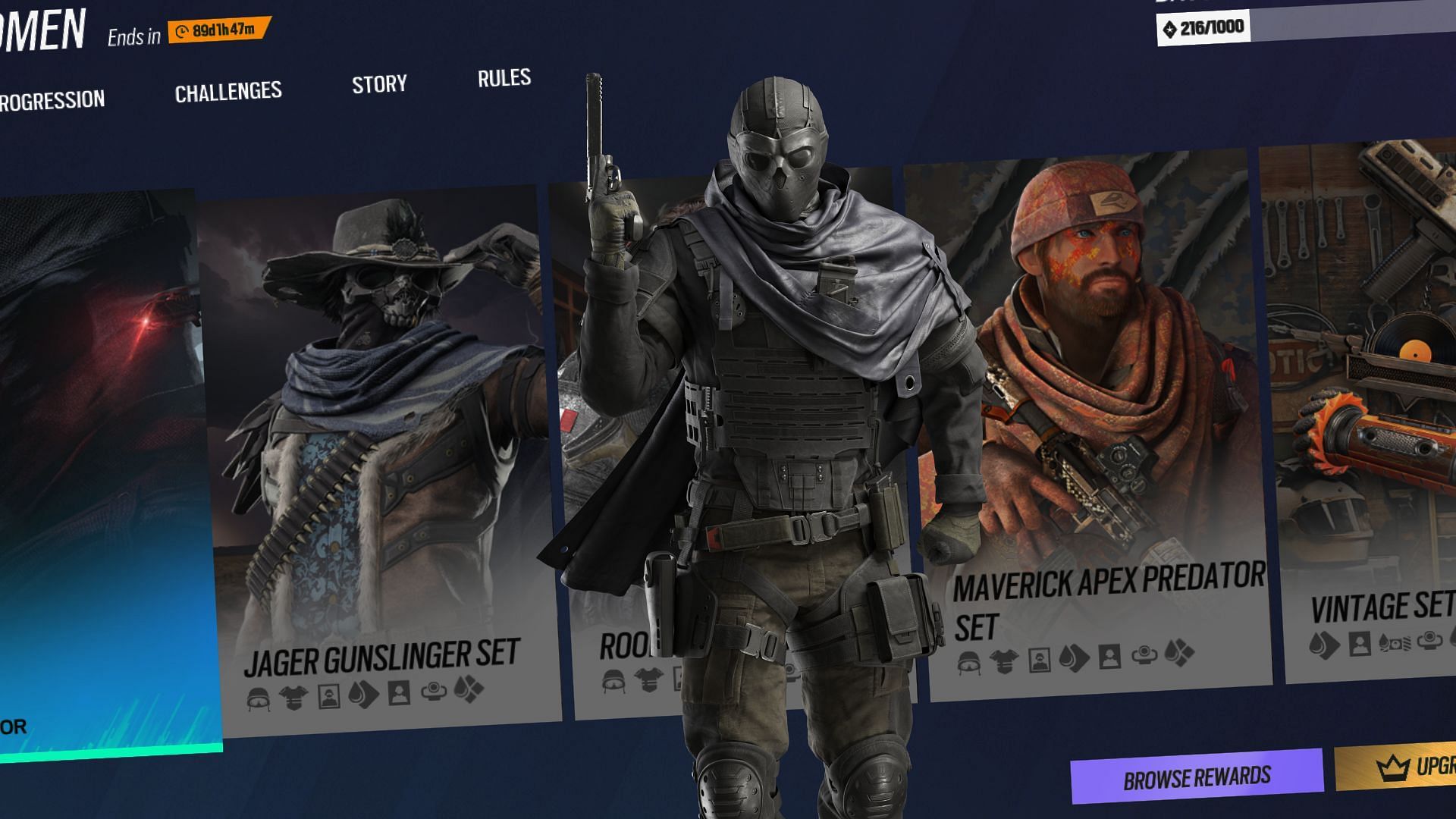 Rainbow Six Siege Y8S1 Battle Pass Tiers and Rewards