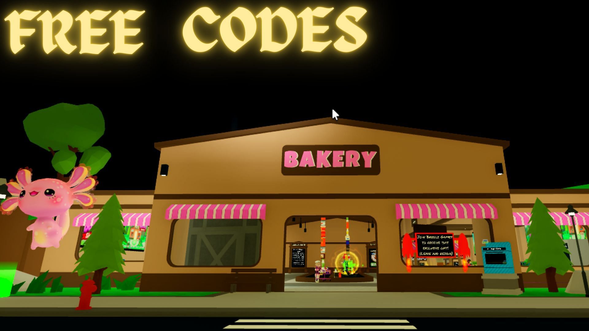 Free Active codes in Bakery Simulator (Image via Roblox)