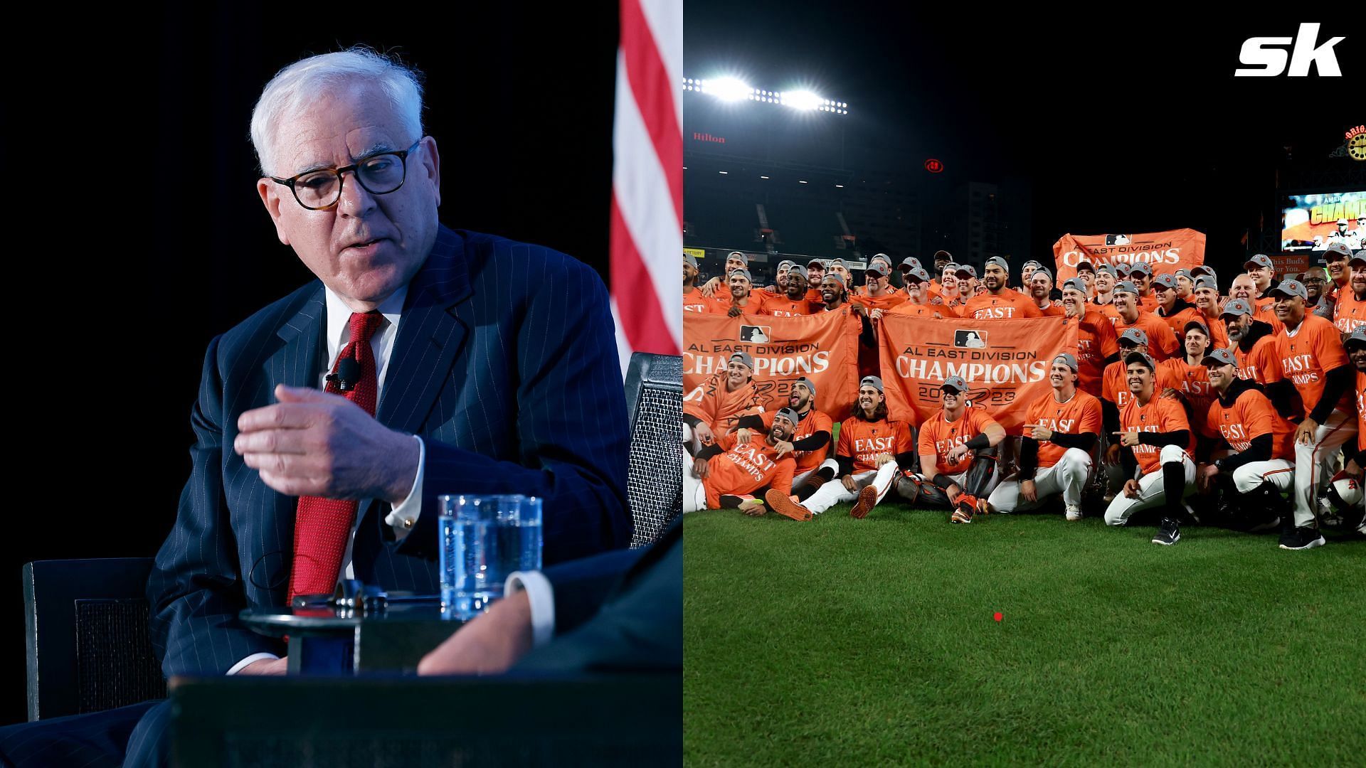 A group led by businessman David Rubenstein is one step closer to acquiring the Baltimore Orioles