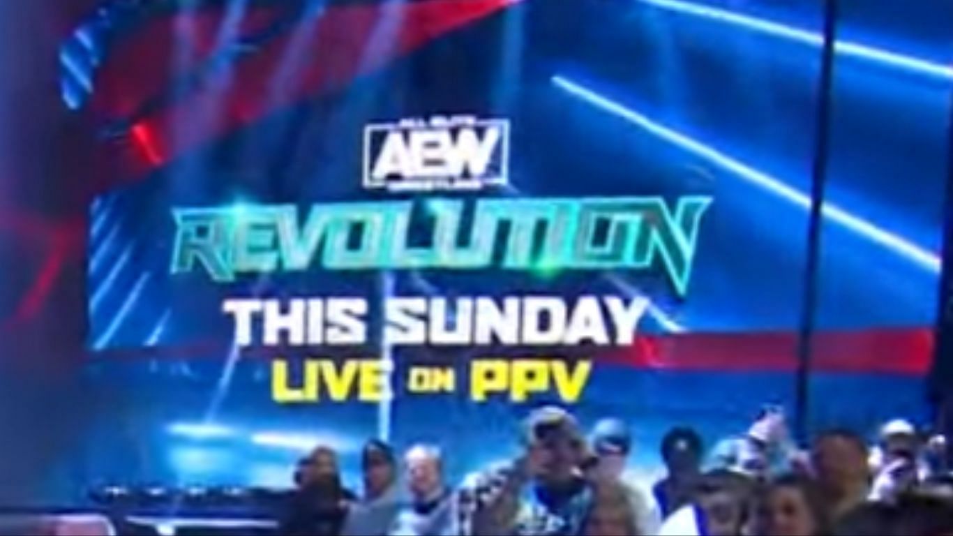 AEW Revolution 2024's main event disclosed Reports