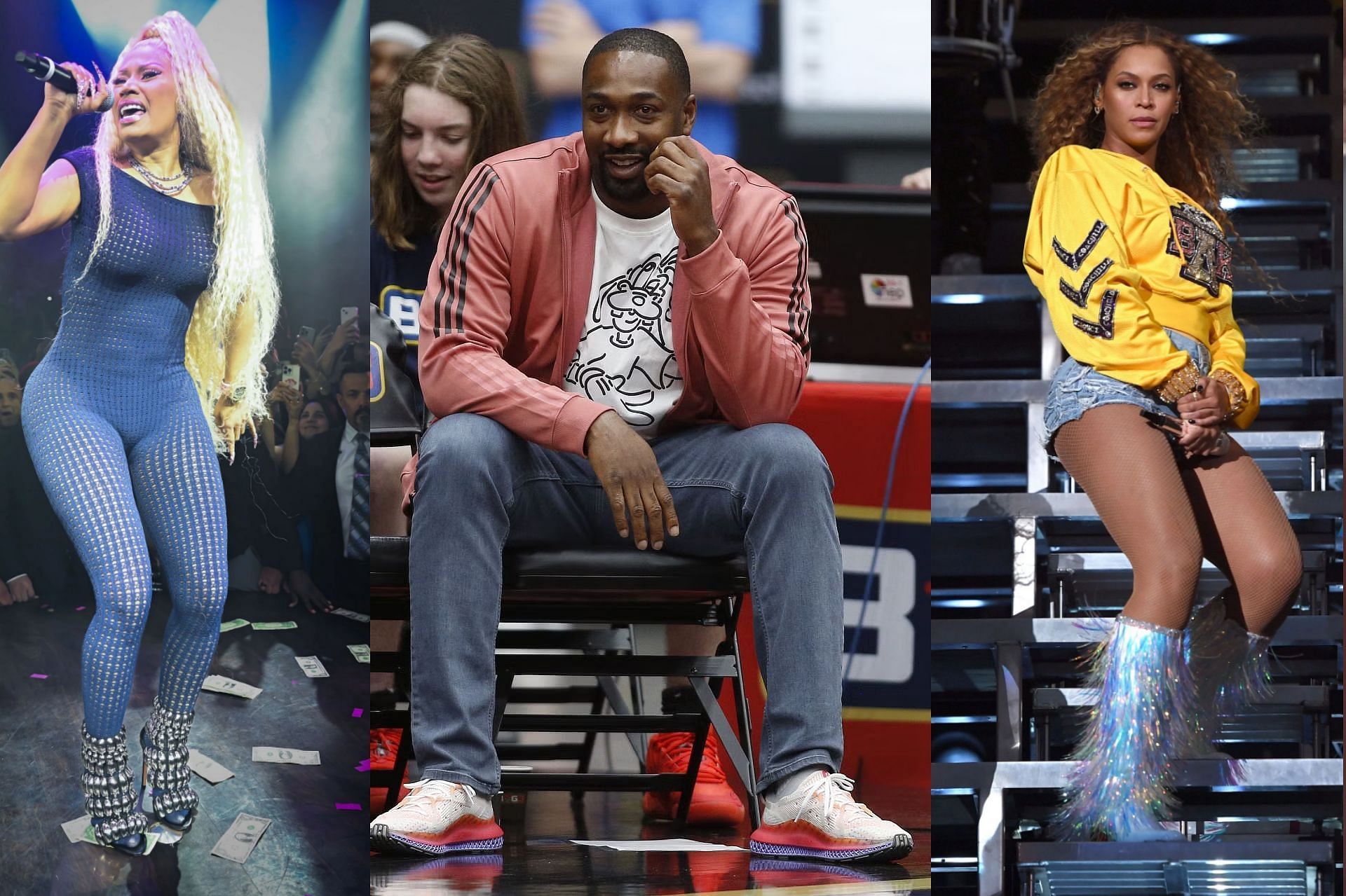 Gilbert Arenas name-drops Beyonce and Nicki Minaj as potential partners amid getting slammed by NBA players