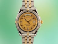 The Breitling Headwind Stainless Steel and Yellow Gold (Image via Bob’s watches)