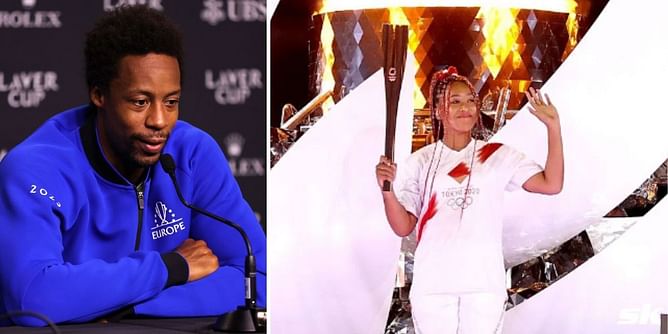 "I'm definitely not a legend of France" - Gael Monfils dismisses replicating Naomi Osaka in 2021 and lighting Paris Olympics 2024 torch