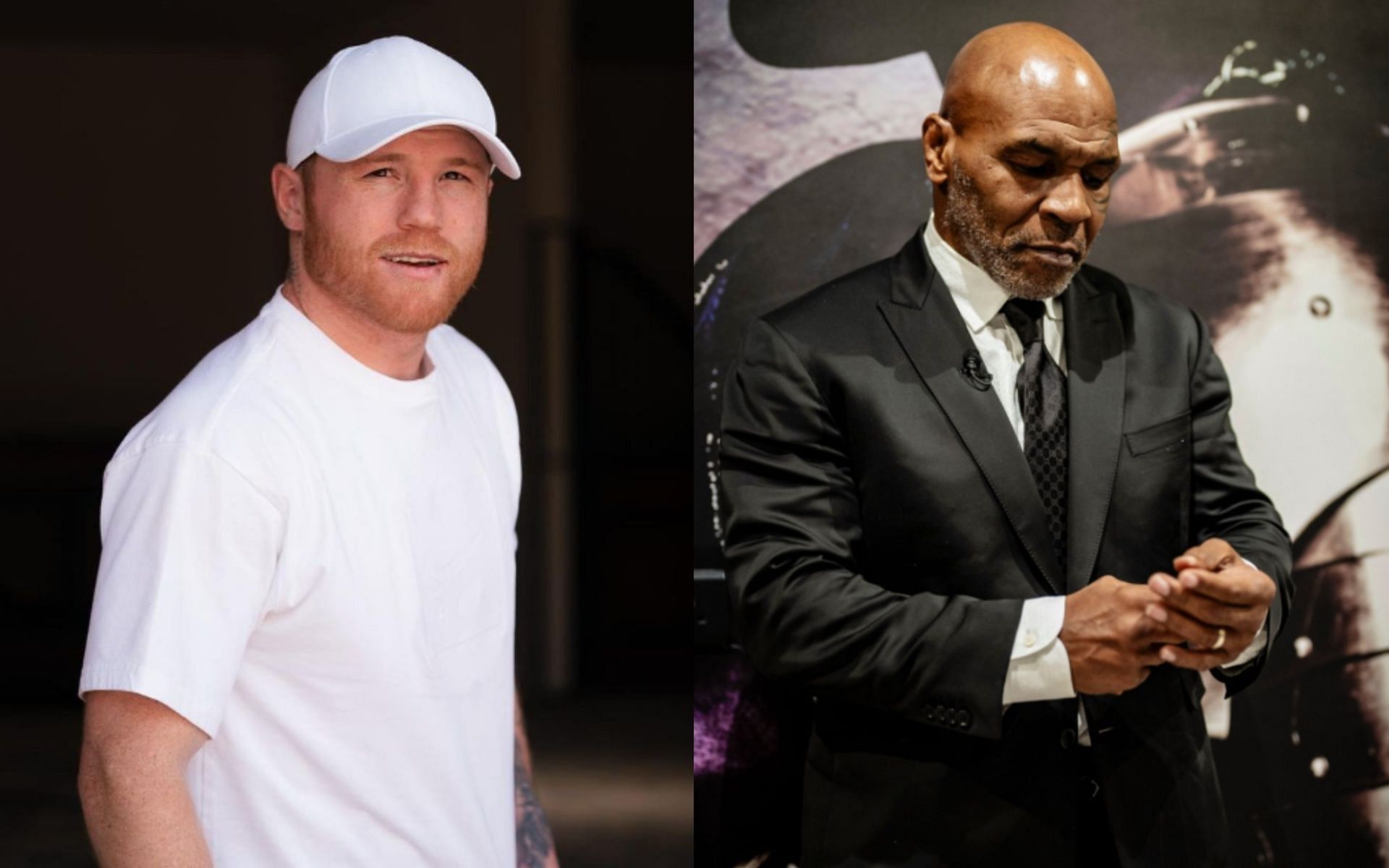 Mike Tyson has continued to take aim at Canelo Alvarez. [Images via @miketyson and @canelo on Instagram]