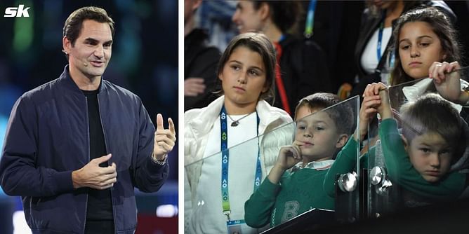 "They don’t listen to me all day, every day" - Roger Federer on navigating 'little battles' with his and wife Mirka's four children