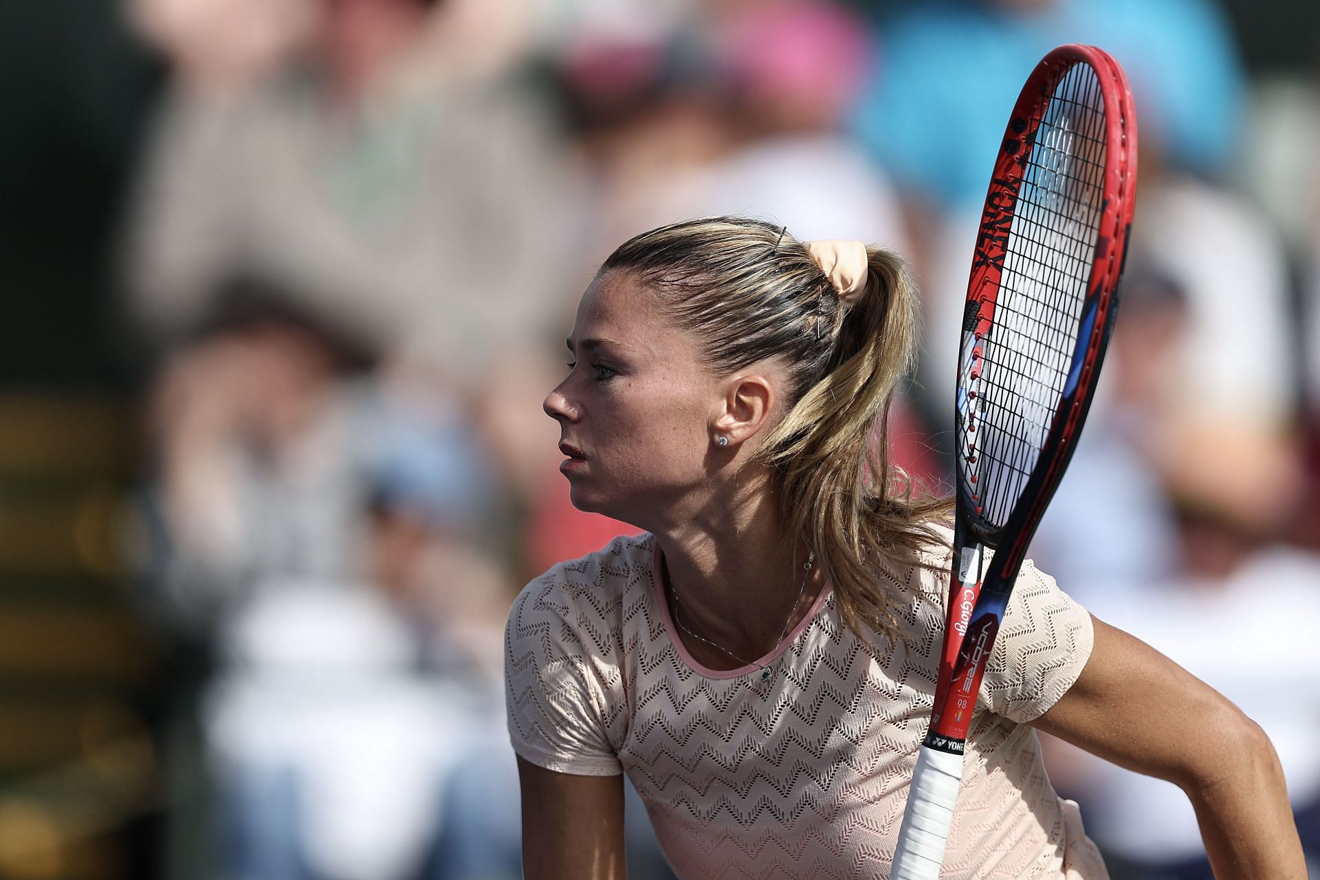 Camila Giorgi at 2024 BNP Paribas Open in Indian Wells - Getty Images