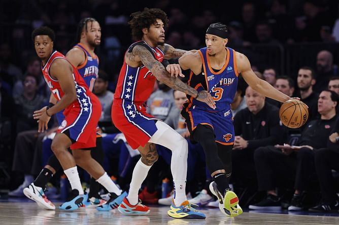 New York Knicks vs Philadelphia 76ers Game Player Stats and Box Score for March 12, 2024