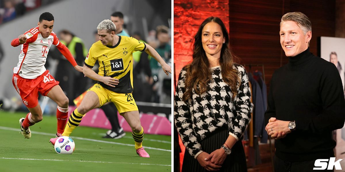 Ana Ivanovic joins husband Bastian Schweinsteiger for Bayern Munich vs. Borussia Dortmund clash