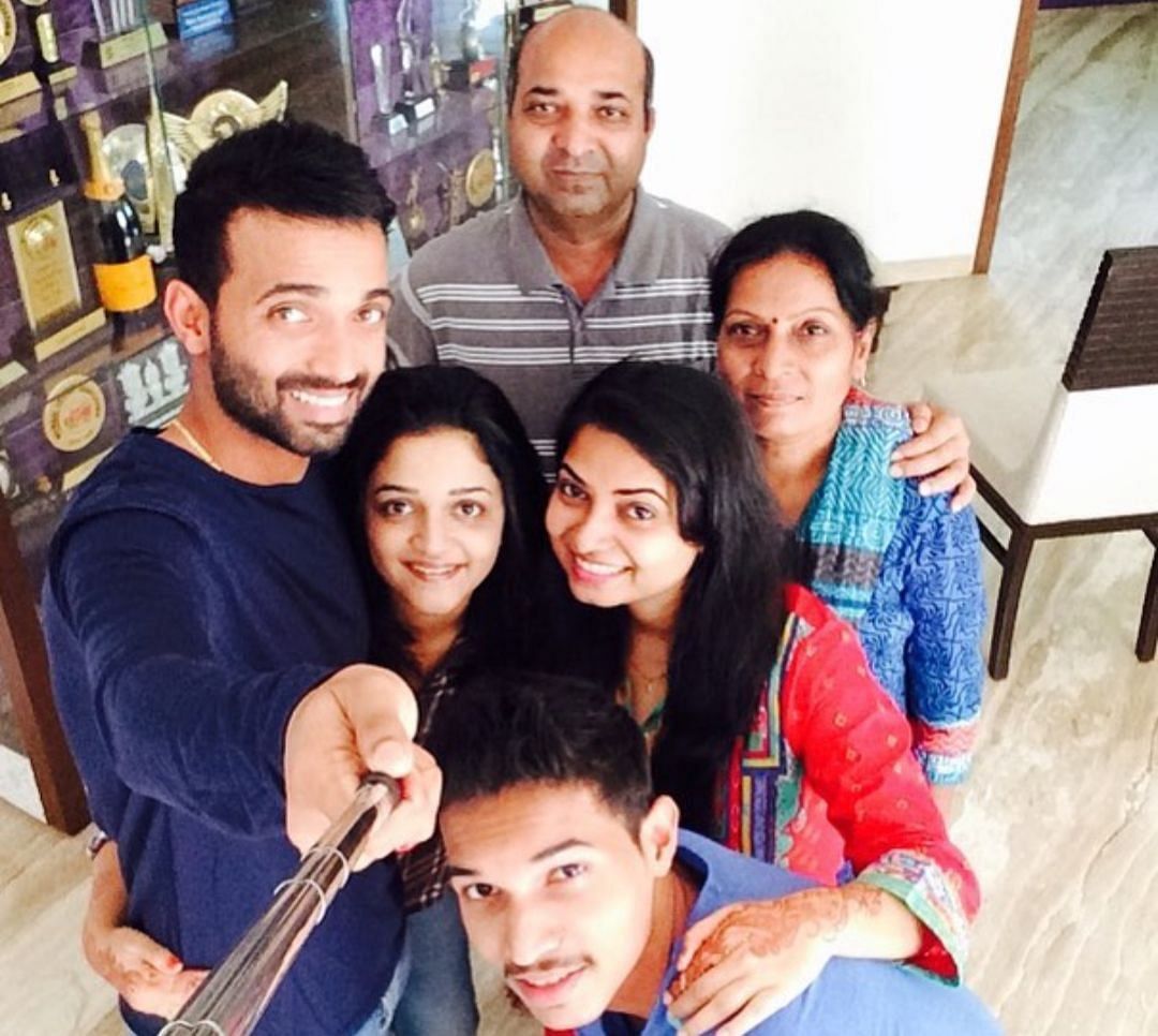 Ajinkya Rahane Family