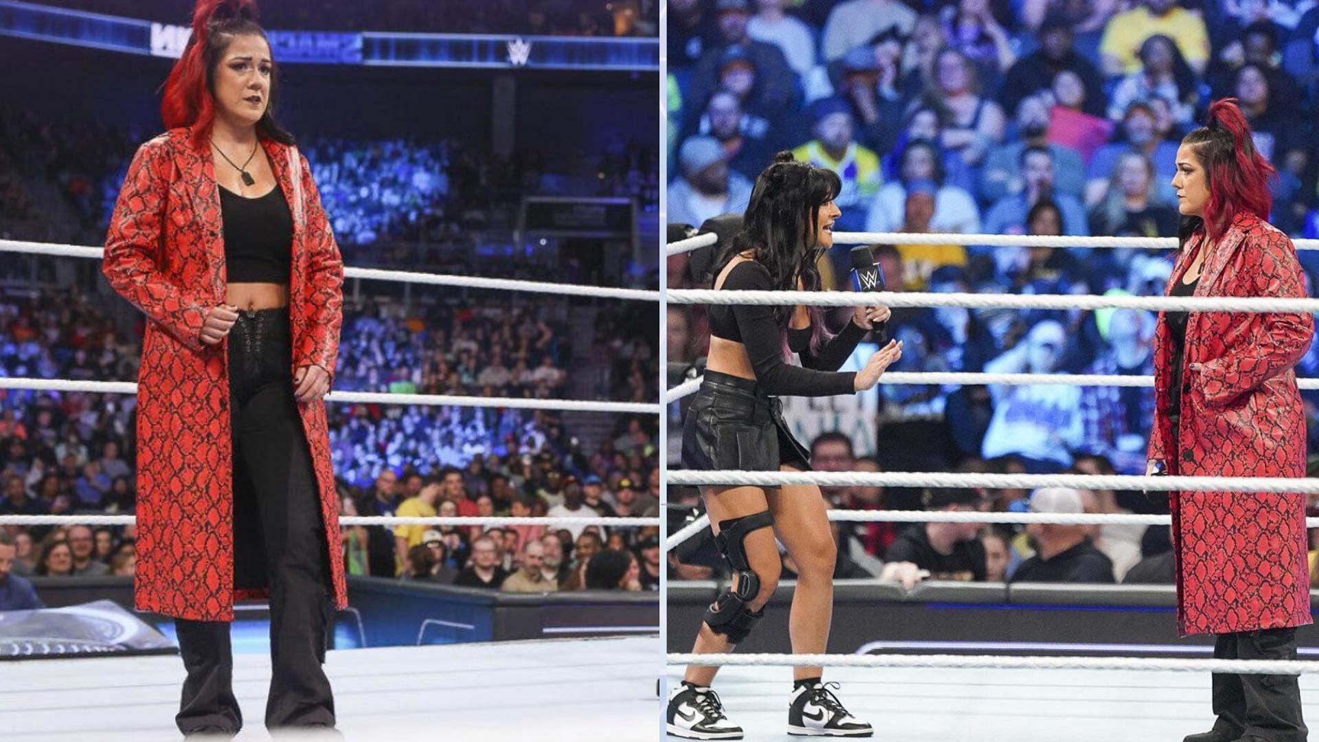 Bayley will be in action on WWE SmackDown this week