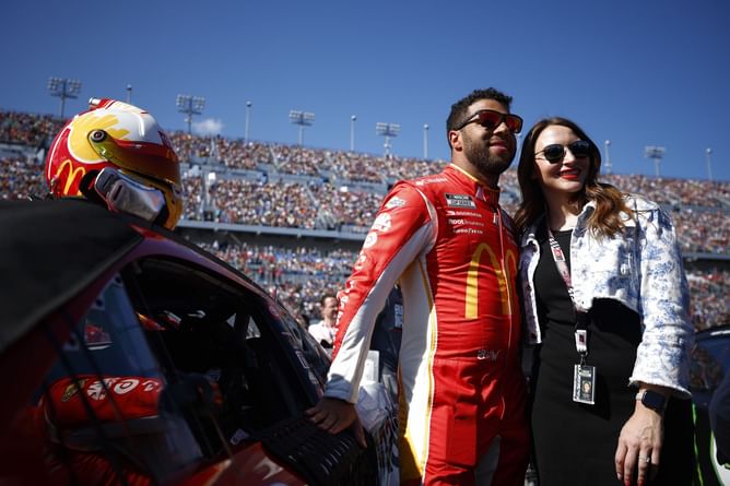 Bubba Wallace’s wife Amanda shares 'worst part of being married’ to the NASCAR star - "He will never get to surprise me with a proposal again"