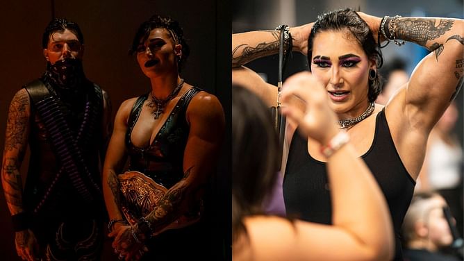Dominik Mysterio sends an interesting message to Rhea Ripley after his wedding