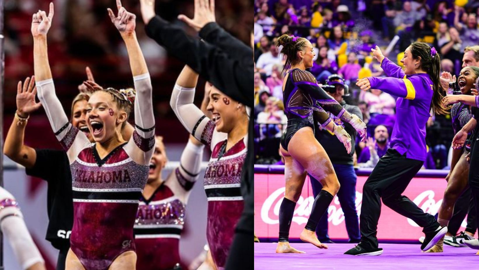 Highlights from week 11 of NCAA Gymnastics 