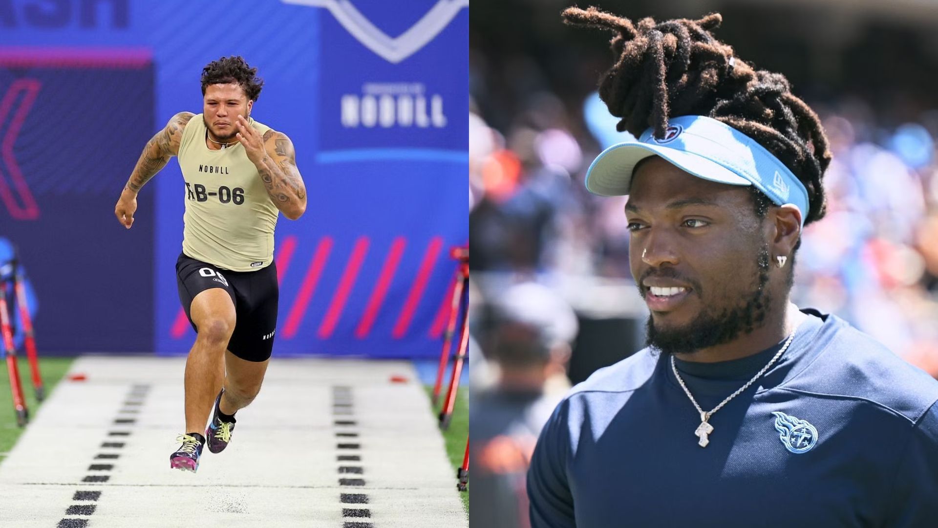 Blake Corum vs Derrick Henry 40 time Which RB comes out on top