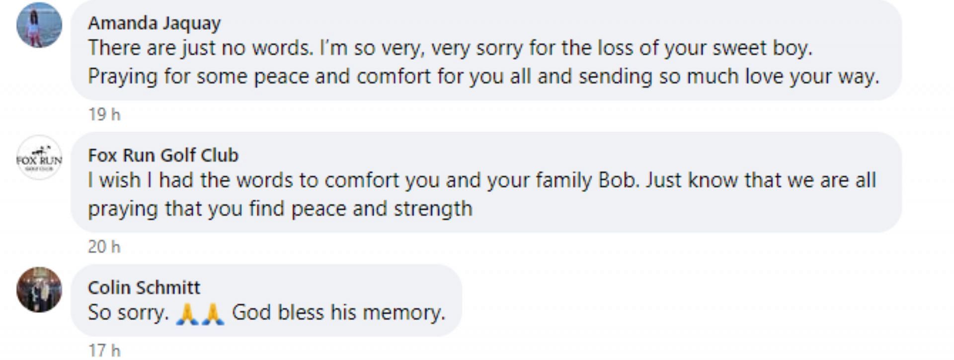 Netizens extend support as the assemblyman&rsquo;s son passes away (Image via Facebook)