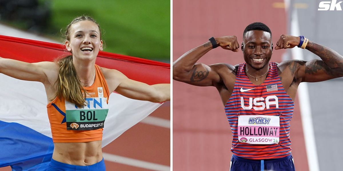 Femke Bol and Grant Holloway are among the athletes who broke the world indoor records in 2024.