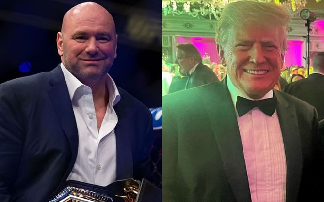 "Look I'm in Georgia doing a rally" - Dana White's story of how Donald Trump nearly missed UFC 299 revealed by Patrick Bet-David
