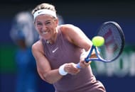 Victoria Azarenka at the 2024 Qatar Open.