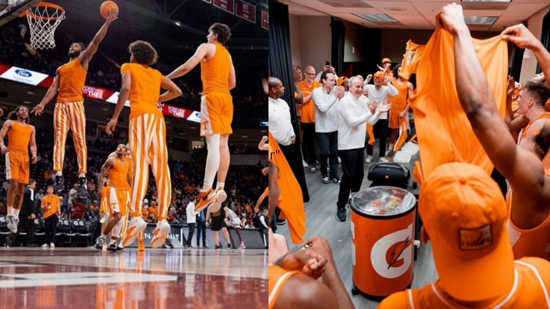 The Tennessee Volunteers men