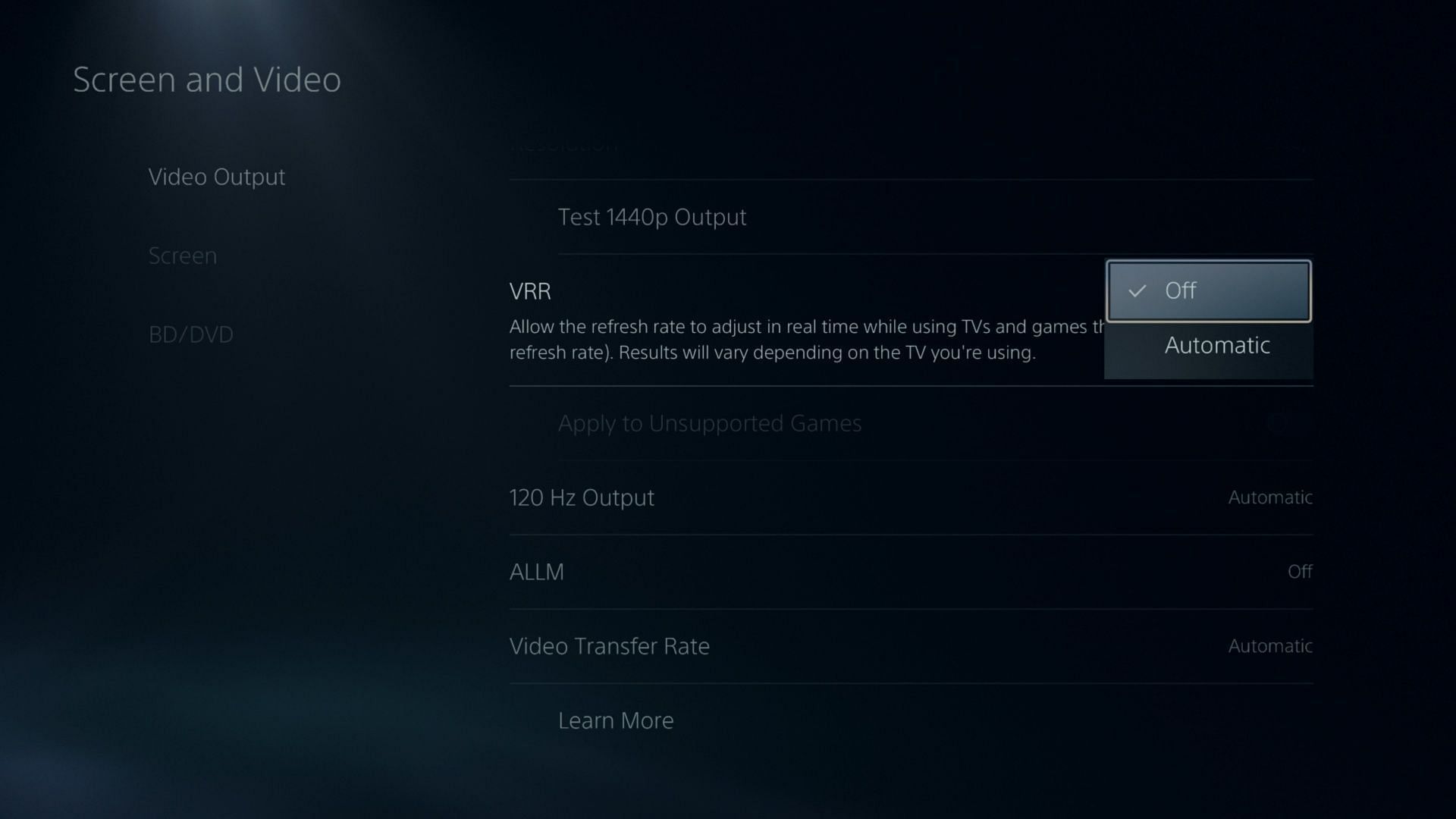 Disable VRR to fix crashing issues on PS5. (Image via Sony)