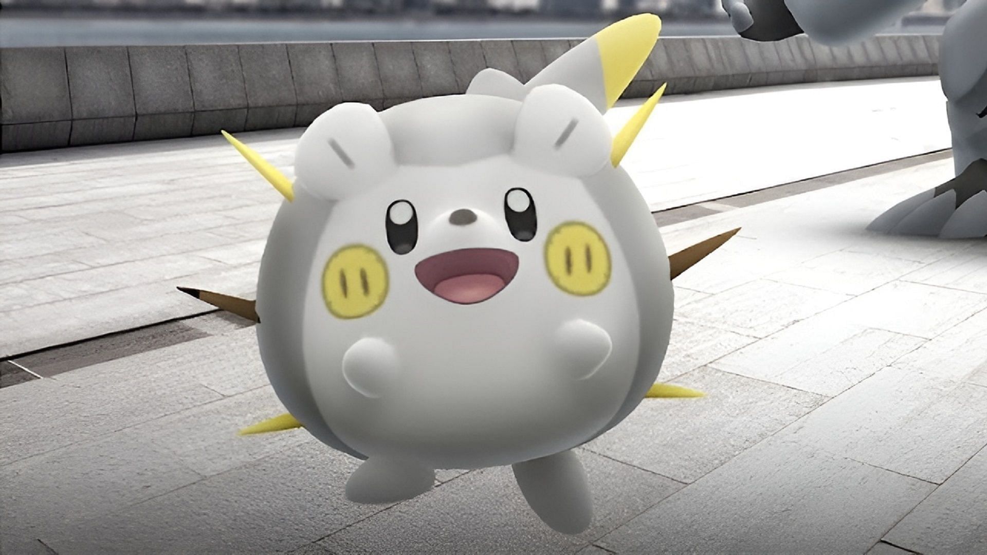 Togedemaru&#039;s appearance belies its battle capability in Pokemon GO (Image via Niantic)