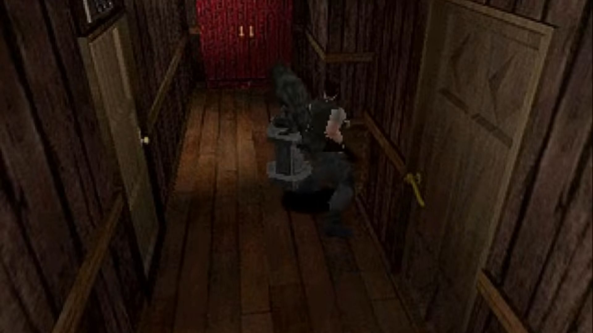 Resident&#039;s Evil graphics enhanced the spooky atmosphere of Spencer Mansion (Image via Capcom/ Longplay Archive on YouTube)