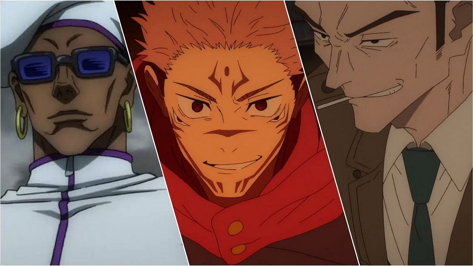 Miguel, Sukuna, and Kusakabe in the anime adaptation (Image via MAPPA).