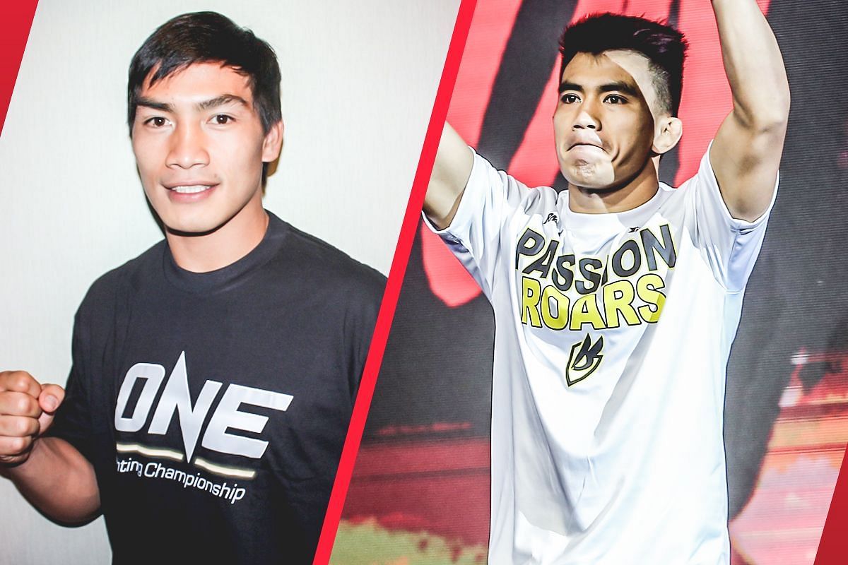 Eduard Folayang (L) believes Joshua Pacio