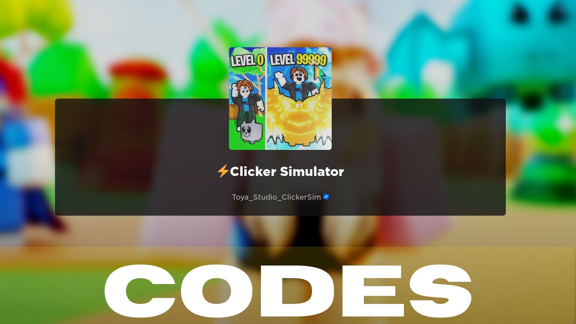 Clicker Simulator codes