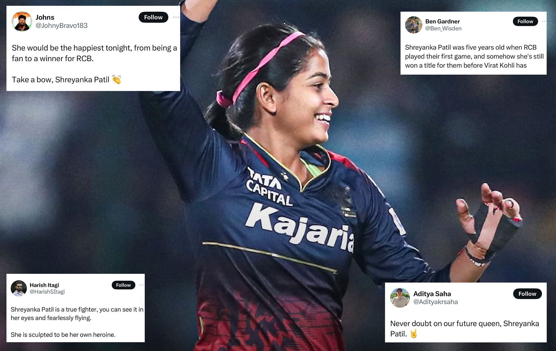 Shreyanka Patil picked up four wickets in the WPL 2024 final. 
