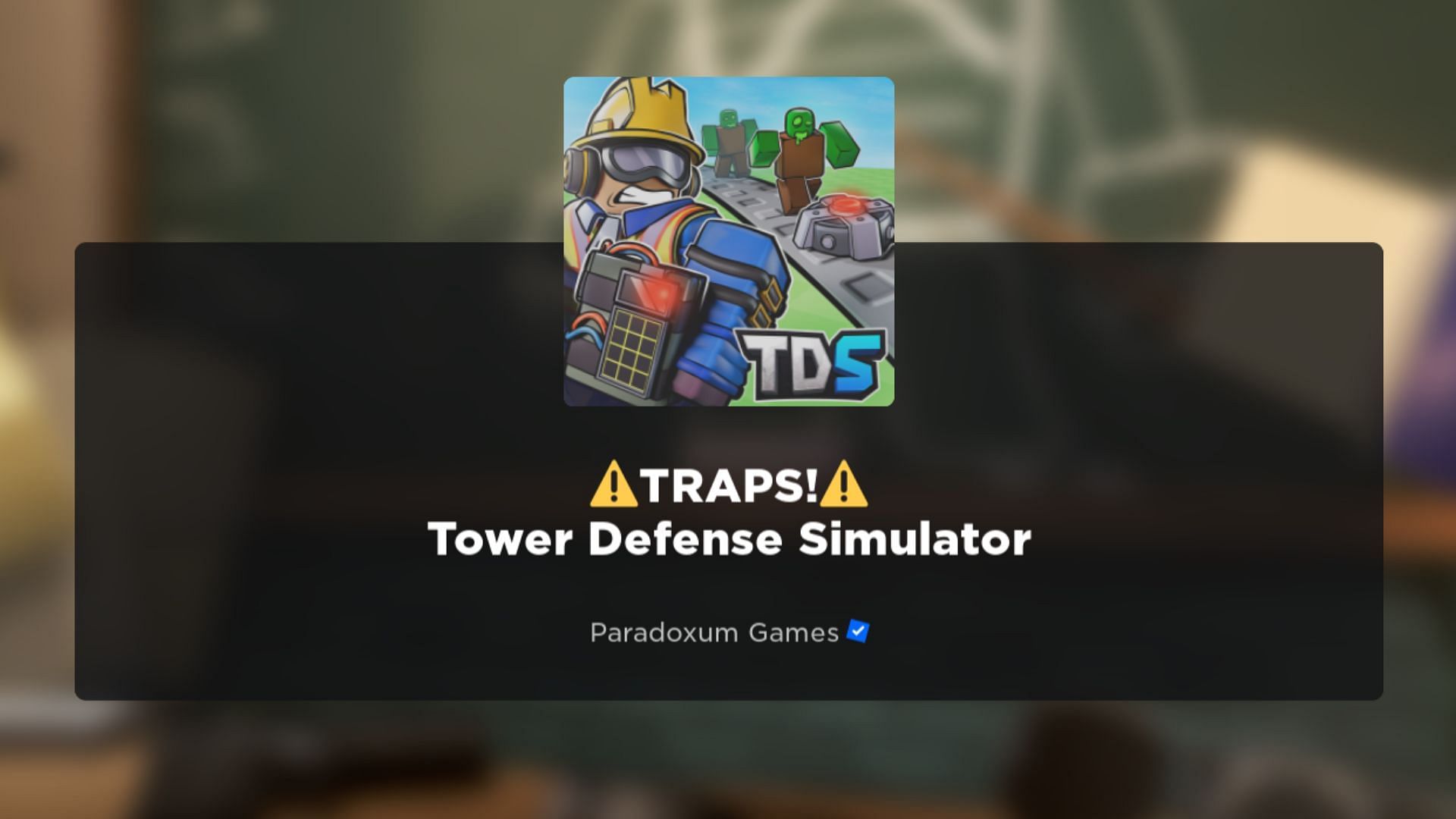 Traps is the latest Tower in Tower Defense Simulator