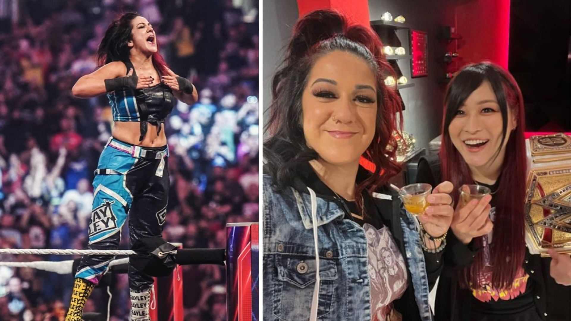 Bayley sends 2-word message; hints at achieving major feat in her WWE ...