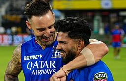 [Watch] "Equally Alike!"- Faf du Plessis catches up with Ruturaj Gaikwad at the Chepauk Stadium ahead of RCB vs CSK clash in IPL 2024