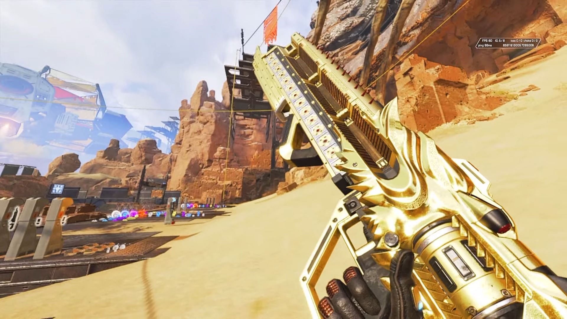 Golden Idol Legendary Havoc skin (Image via ZeoCrysis/YouTube)