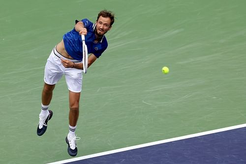 Daniil Medvedev at the 2024 BNP Paribas Open